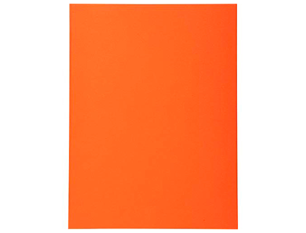 SUBCARPETA CARTULINA RECICLADA EXACOMPTA DIN A4 NARANJA 170 GR