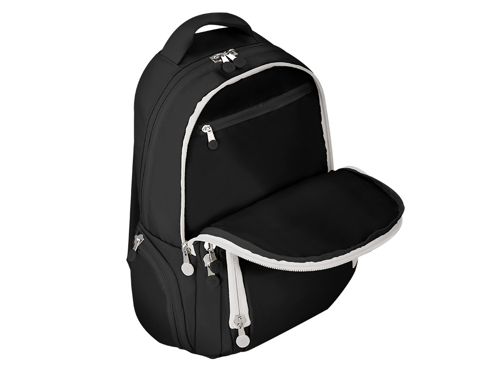 MOCHILA ANTARTIK FUSION FLEX MULTIBOLSILLO NEGRO 19L 450X180X300 MM