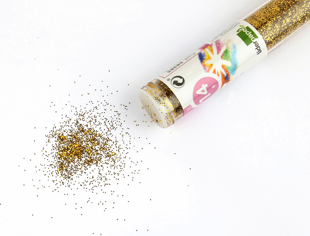 PURPURINA LIDERPAPEL FANTASIA COLORES METALICOS SURTIDOS BOTE DE 14 GR