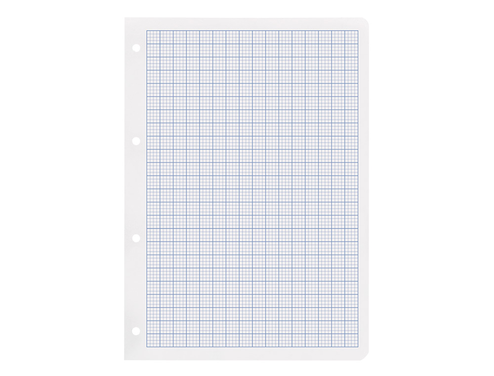 RECAMBIO LIDERPAPEL A4 100 HOJAS 100G/M2 RAYADO N 46 4 TALADROS
